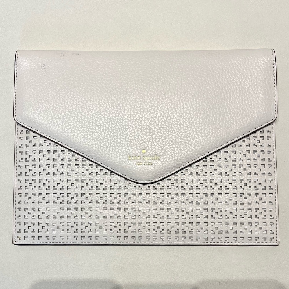 White Envelope Clutch